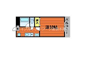 ピュアグレースマンションII 309 ｜ 岡山県倉敷市新倉敷駅前5丁目110（賃貸マンション1K・3階・28.80㎡） その2