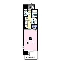 サンリットIII 607 ｜ 岡山県岡山市南区豊成2丁目11番26号（賃貸マンション1K・6階・30.83㎡） その2