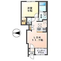 岡山県浅口市鴨方町鴨方（賃貸アパート1LDK・1階・43.21㎡） その2