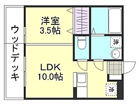 プレミアムコート乙島 107 ｜ 岡山県倉敷市玉島乙島6859-1（賃貸アパート1R・1階・32.29㎡） その2