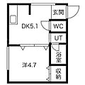 ブリスコート4階4.3万円