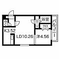 Azulドーム前3階6.1万円