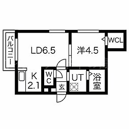 アール南郷16 2階