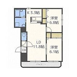 第26大光ハイツ 2階
