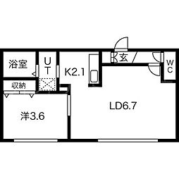 GRAND RAVINE菊水 2階/206