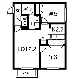 サンハイム華 2階