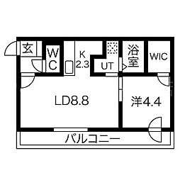 プリマベーラ南平岸 4階/405