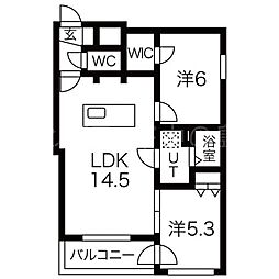 リバーサイドレジデンス学園前 5階/502