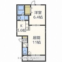 シェーンブルン平岸II 2階/205