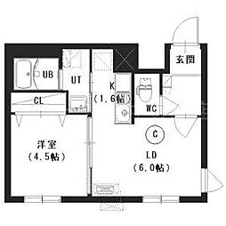 サクラブール栄通 1階