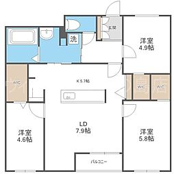 RITZ GRANDE 菊水上町 5階/503