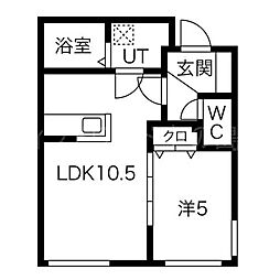 リバーサウス菊水II 1階/102