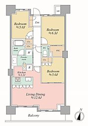 アトラス品川中延の間取図画像