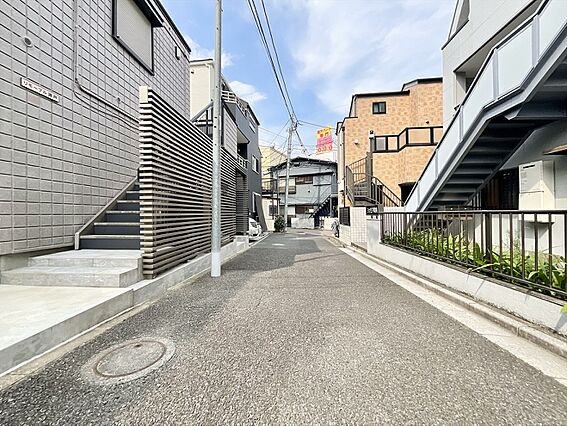前面道路
