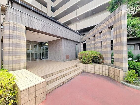 マンション入口