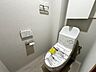 トイレ：トイレも新品交換済み！ウォシュレット付の多機能便座です。