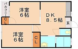 🉐敷金礼金0円！🉐コーポ東建V