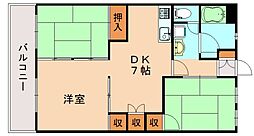 間取図画像 3DK