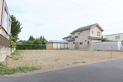 外観：大袋駅徒歩15分の売地です。国道4号線にも出やすいので住宅用地・事業用地どちらにもおすすめです。