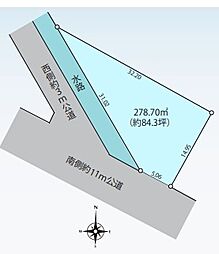 春日部市梅田3丁目　全1区画