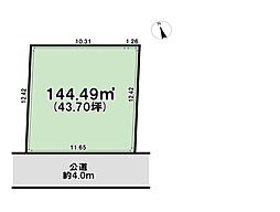 草加市金明町　全1区画