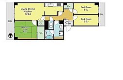 間取図画像 3LDK