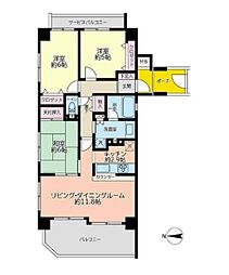 間取図画像 3LDK