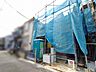 外観：新しい暮らしの形を丁寧にカタチにしていく、期待感に満ちた施工中の風景。