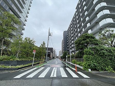 整然とした街並みに豊かな緑が調和する、落ち着きとゆとりを感じさせる周辺環境。