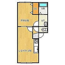 プラタナス 1-A ｜ 北海道北見市山下町3丁目4番地18号（賃貸アパート1LDK・2階・35.19㎡） その1