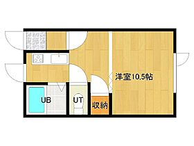 コーポ文京1 108 ｜ 北海道北見市文京町636番地10号（賃貸アパート1K・1階・23.18㎡） その2