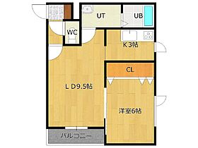 ラピュタナイン 3-A ｜ 北海道北見市幸町3丁目4番地17号（賃貸アパート1LDK・3階・42.93㎡） その2