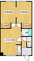 栄マンションI 2-2 ｜ 北海道北見市栄町4丁目7番地2号（賃貸アパート2LDK・2階・48.60㎡） その2