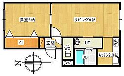 キャニオンウッズ 1階/1B