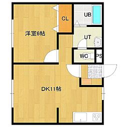 オリス西富 2階/207