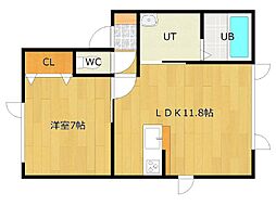 ハイツH&H 2階/2-2