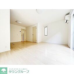 桂ハウス B棟 1階2LDKのリビング/ダイニング