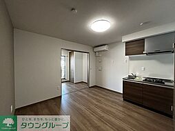 カルチェブラン御殿山 202 2階1LDKのリビング/ダイニング