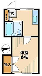 間取図画像 1K
