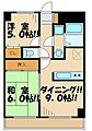 アヴェニュー桜上水6階14.5万円