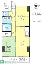 シティプラザソフエ2 1SLDKの間取図画像
