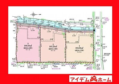 区画図:本区画は1号地です。 区画図:本区画は1号地です。