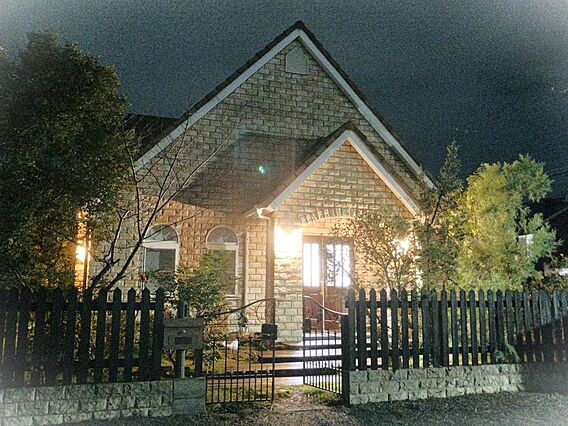 夜の照明がまた...