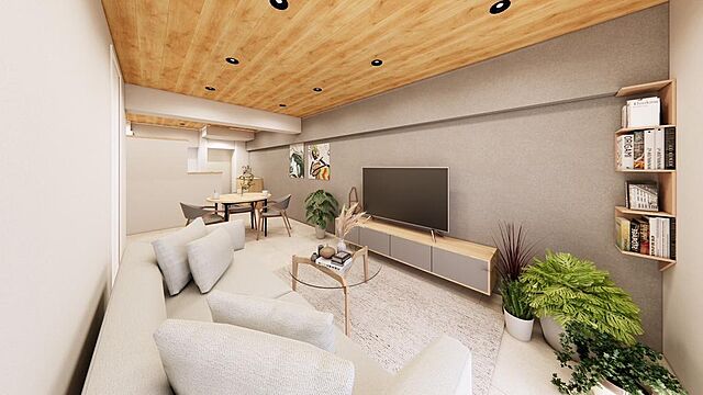 リビング/ダイニング 日興マンション 6階/607