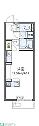 ミランダカメリア瑞江 ワンルームの間取図画像