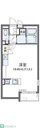 ミランダトレラディーチェ ワンルームの間取図画像