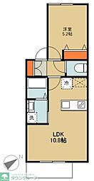 (仮称)浦安市北栄2丁目計画 1LDKの間取図画像