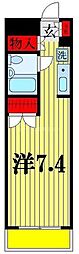 ホーム幕張本郷 3階ワンルームの間取り