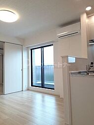 ヒルサイドIII 2階1LDKのリビング/ダイニング