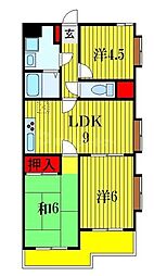 間取図画像 3DK